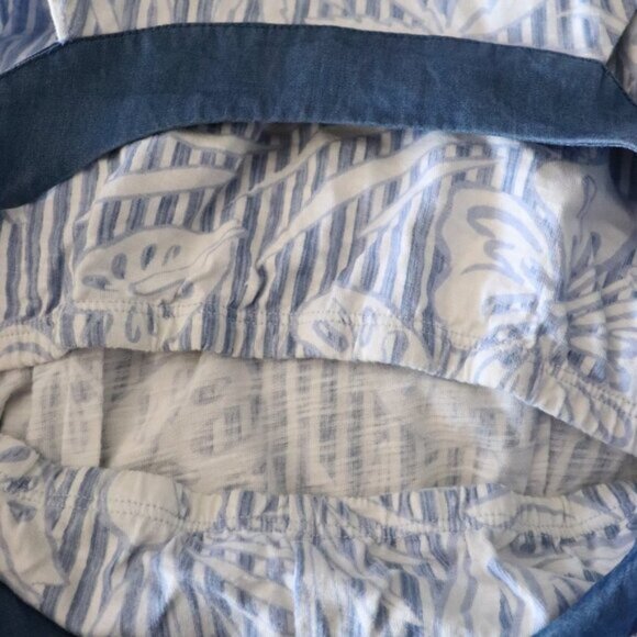 Tommy Bahama Women's Sz S Monstera Mash Sleeveless Tropical Beach Dress - Picture 7 of 11